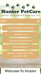 Mobile Screenshot of hunterpetcare.com